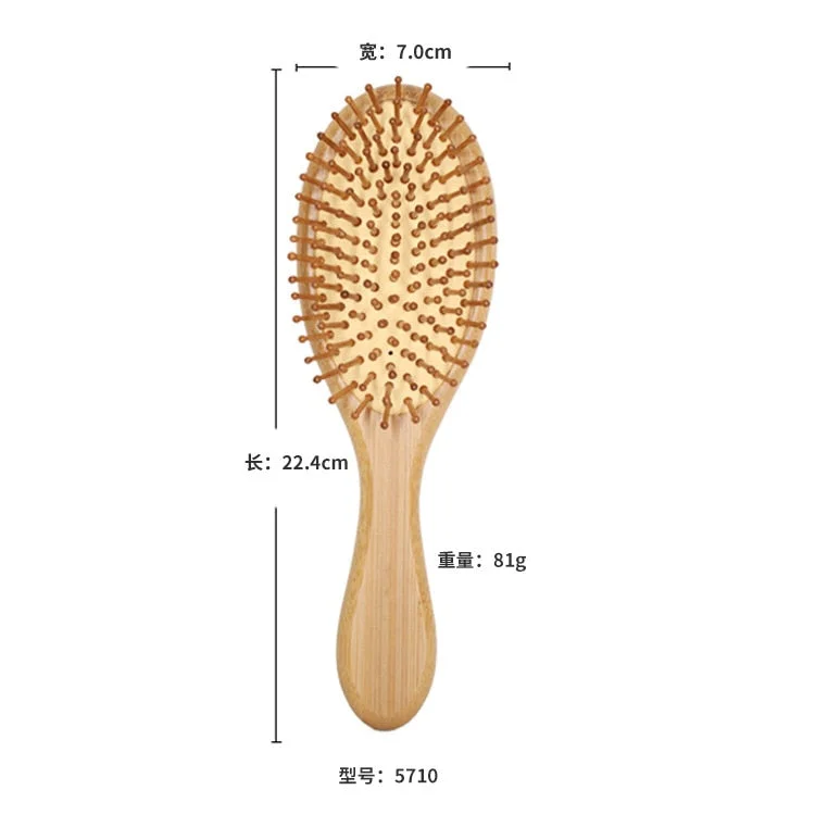 1PC Bamboo Comb