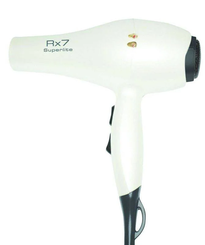 X5 RX7 HAIR DRYER IONIC TOURMALINE-PEARL WHITE