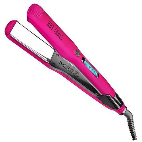 Hot Tools Fabulous Fuchsia Digital Salon Flat Iron 1 1/2 inch