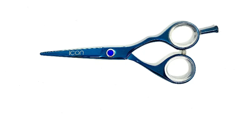 5.0” ICON Blue Salon And Barber Scissors ICT-112