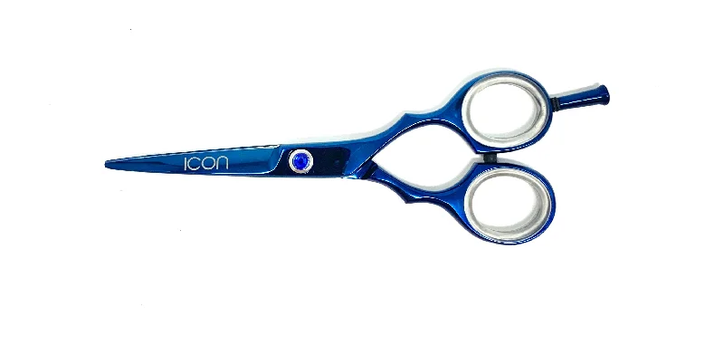 5.0” ICON Blue Titanium Coated Shears ICT-128