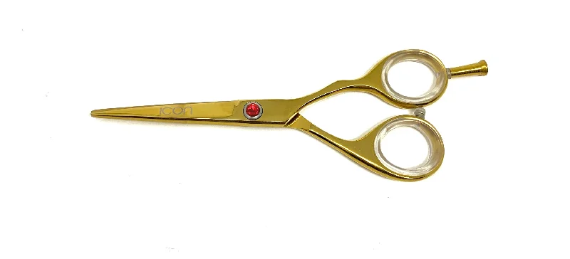 5.0” ICON Gold Titanium Coated Shears ICT-112