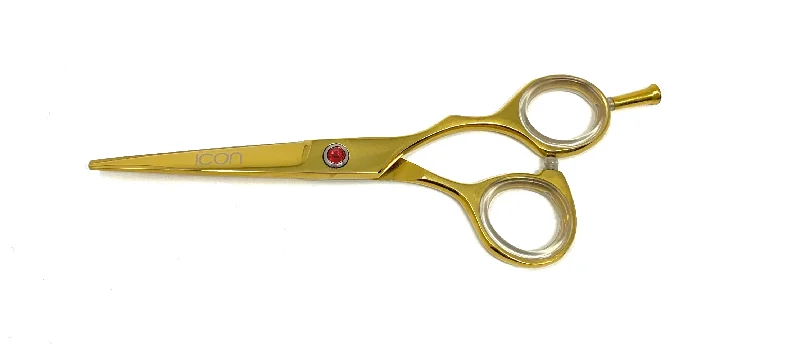 5.5” ICON Gold Titanium Coated Shears ICT-126