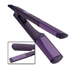 Hot Tools Flat Iron Ceramic Titanium Dual Edge 1 1/2 in