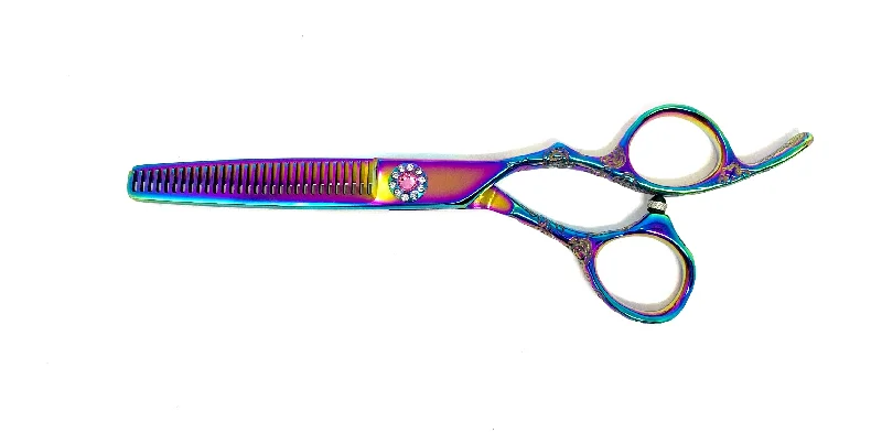 6.0” Multi-Color Titanium Coated Thinning Shears J17M06T