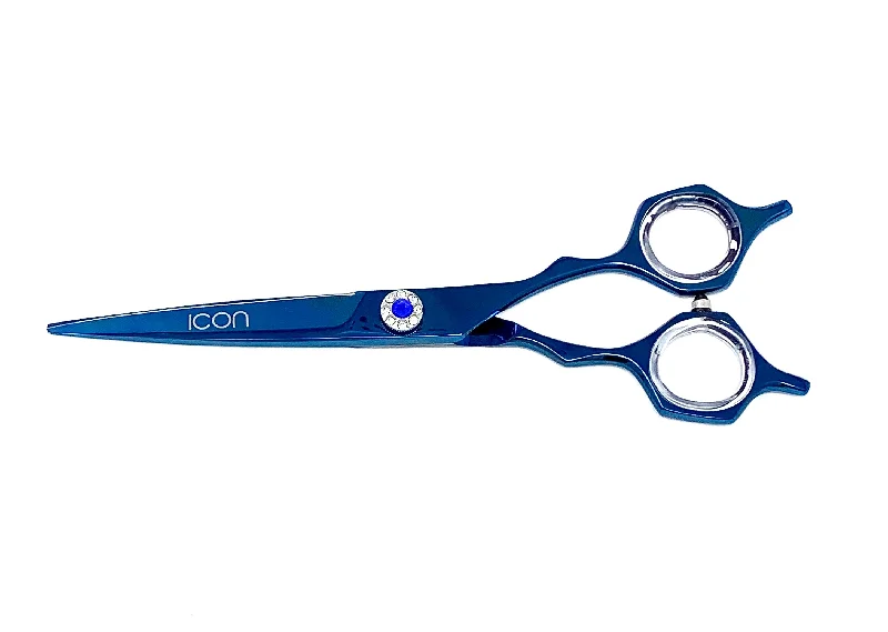 7"" ICON Blue Titanium Coated Speed Cutting Shears ICT-99