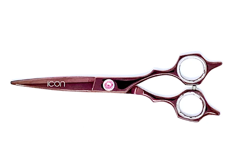 7"" ICON Rose Gold Titanium Coated Speed Cutting Shears ICT-99