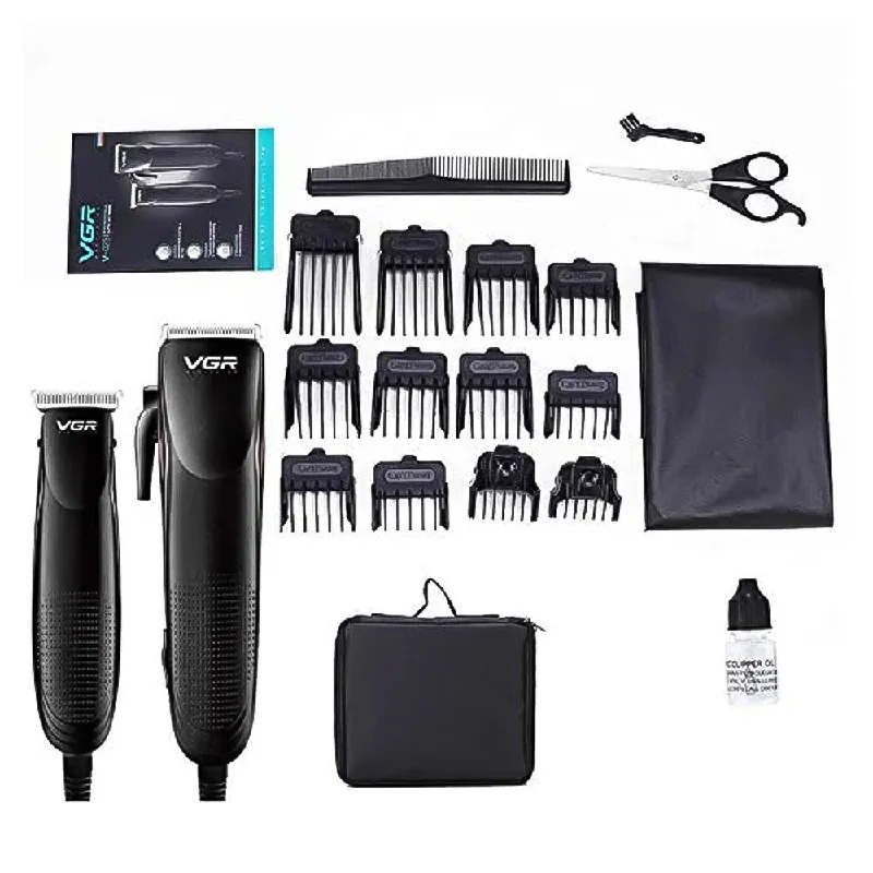 VGR Professional Clipper and Trimmer kit V-023