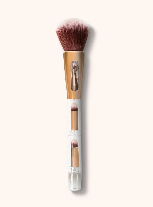 Absolute New York 4-in-1 Cheek + Eye Brush