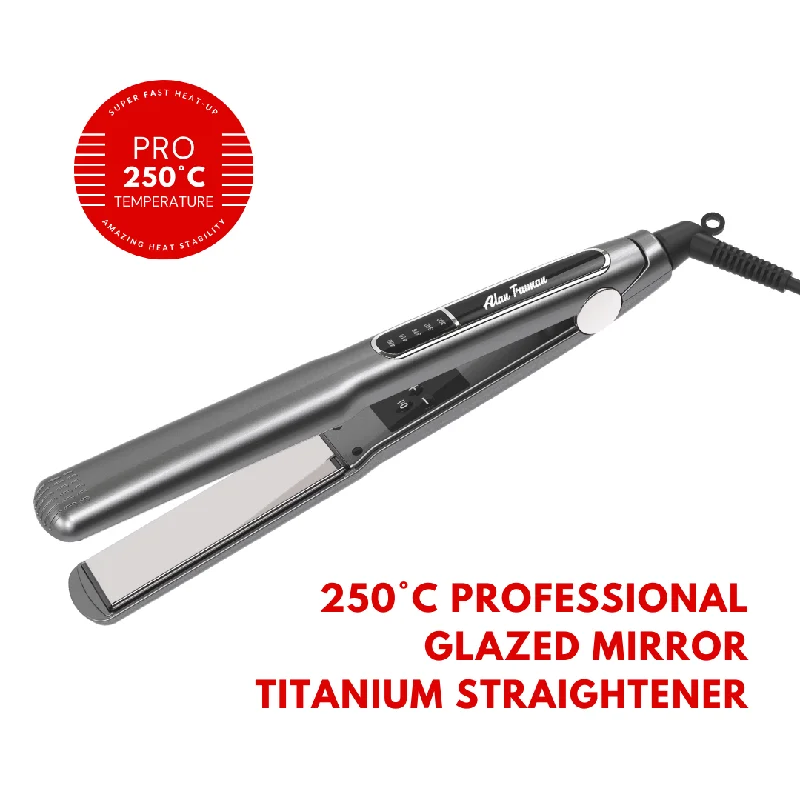 Alan Truman Glazed Mirror Titanium Styler