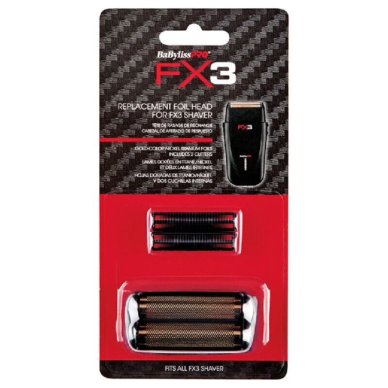 BaByliss FX3 Black Shaver Replacement Foil and Cutter