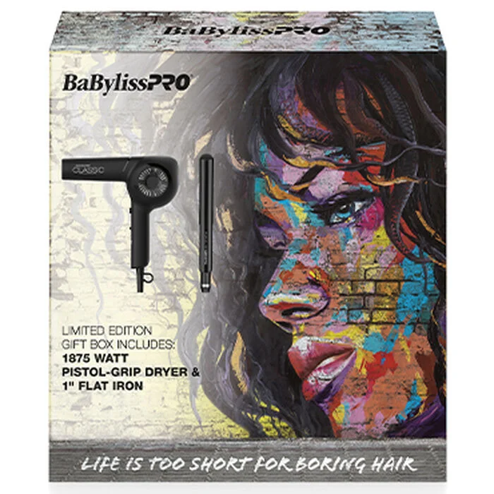 BaBylissPRO® Limited Edition Gift Box (Dryer & Flat Iron) Item No. BPPP4UC