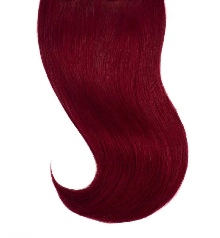 Clip In Extensions Cherry Red