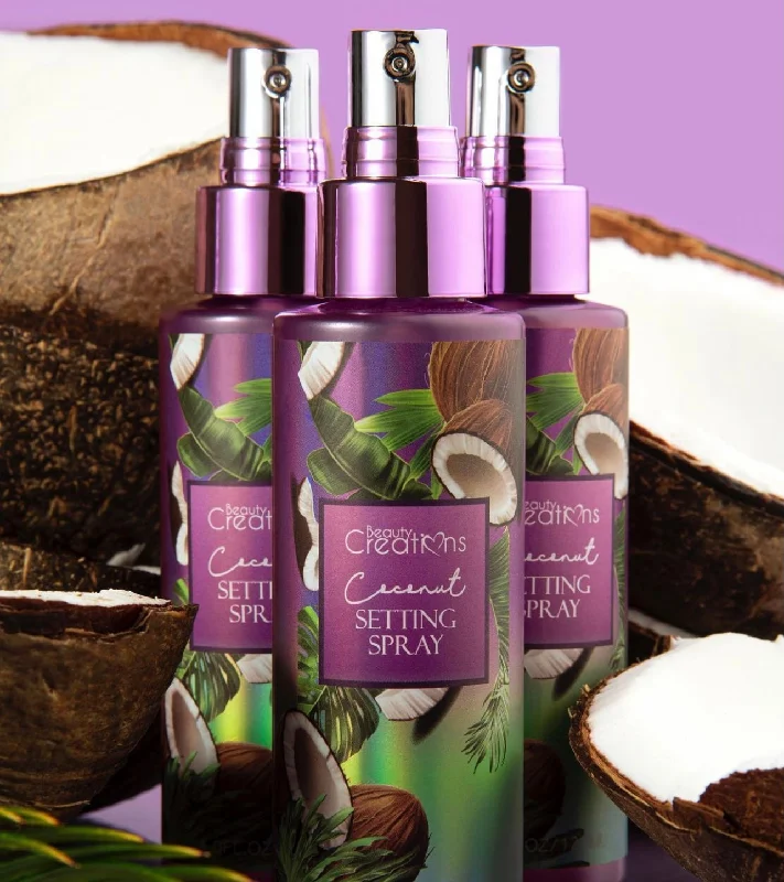 coconut setting spray by beauty creations