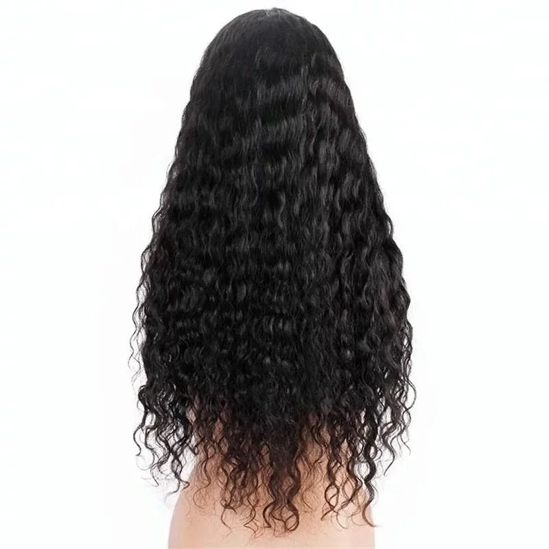 Frontal Lace Dark Curly Wig