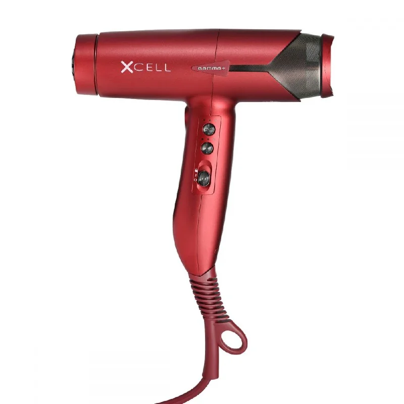 Gamma+ Xcell Hair Dryer - RED