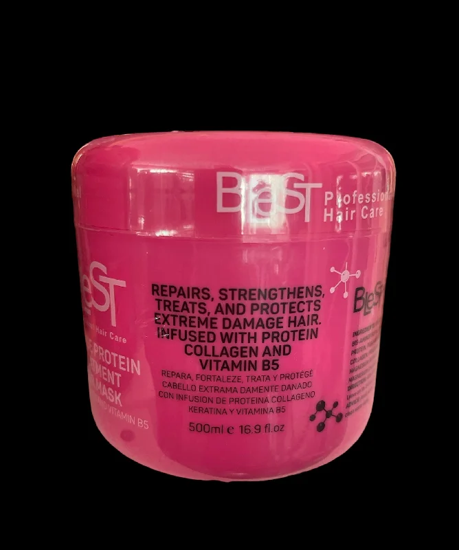 Intense protein treatment hair mask with collagen and vitamin b5