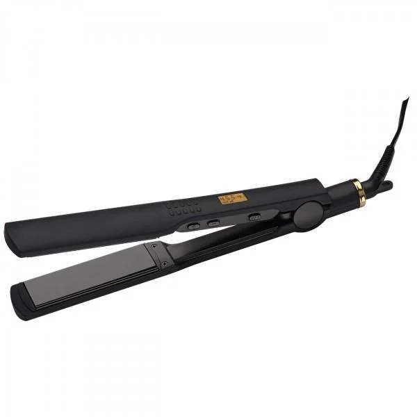 Hot Tools Digital Salon Flat Iron 1.25 Inch Black/Gold