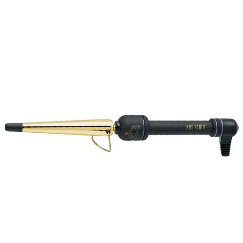 Hot Tools Tapered Curling Iron Gold Barrel