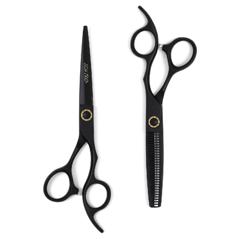 Ichiro Matte Black Ultimate 3-Piece Master Scissor Set