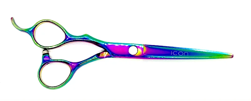 ICJ-100 LEFT HANDED 6.0"" ICON Multi-Color Hairstyling Shears