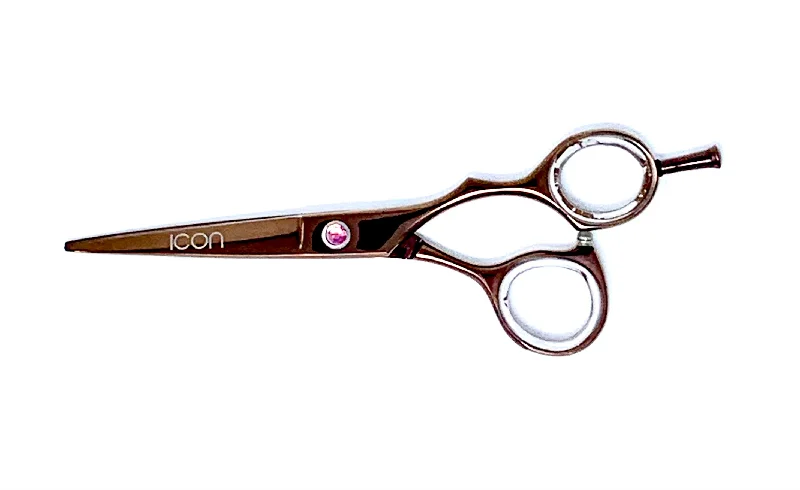 ICT-126 5.5"" Rose Gold The Basic Detailer Point Cutting Shears