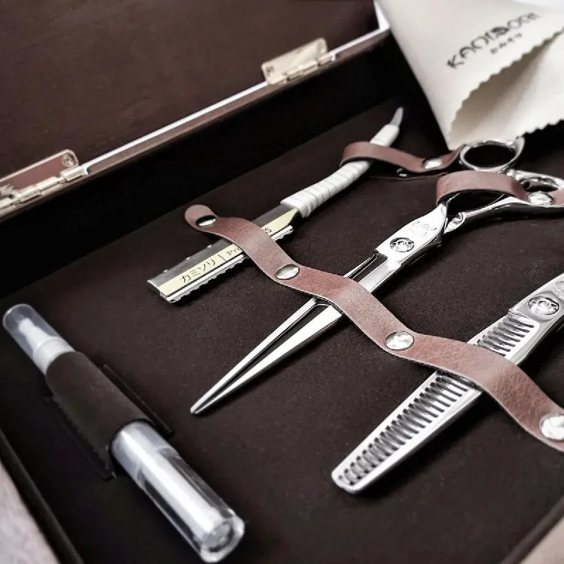 Kamisori Sword Hair Cutting & Thinning MASTER Scissor Set