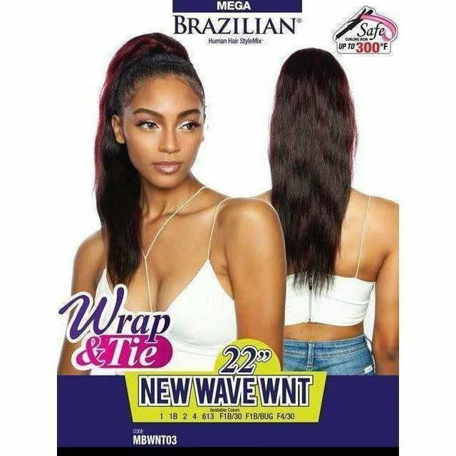 Mane Concept: Wrap & Tie New Wave 22""