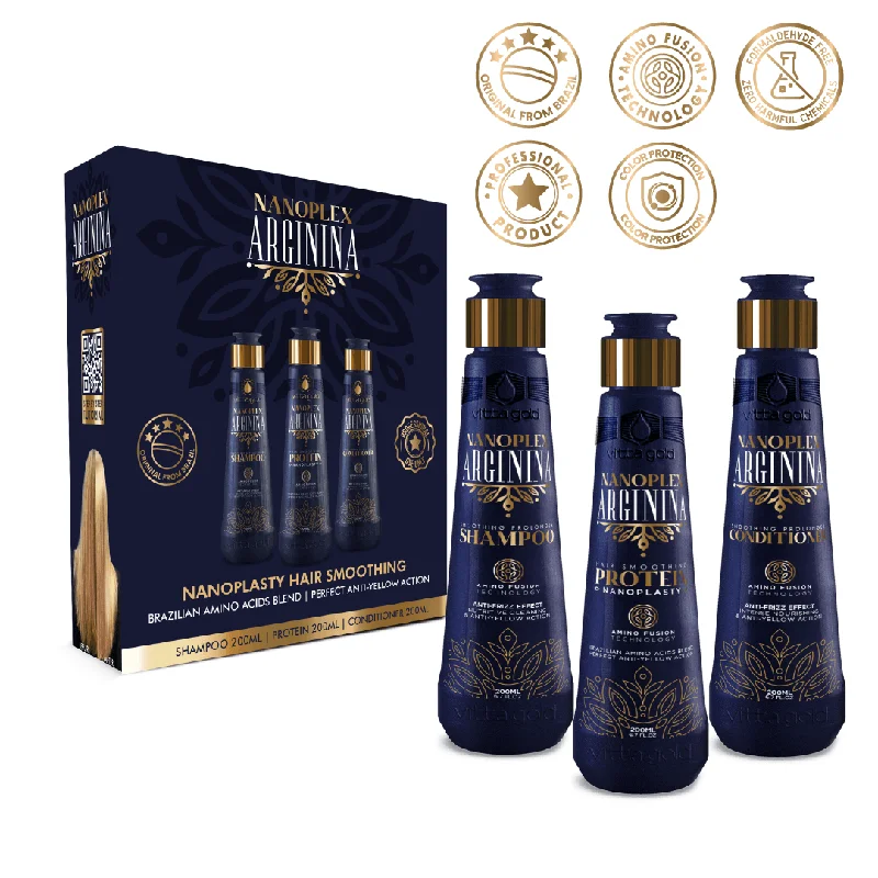 Nanoplex Arginina™ Hair Straightening Intro Set 200ml (6.7 fl.oz)