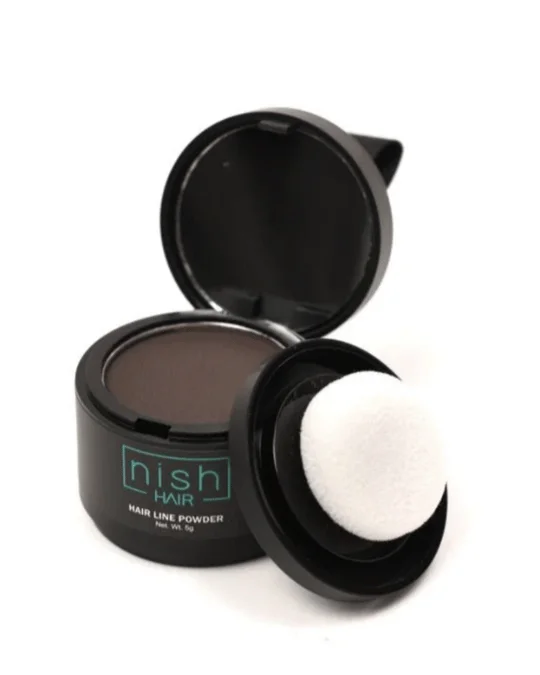 Dark Brown Hair Line Powder | Nish Hair