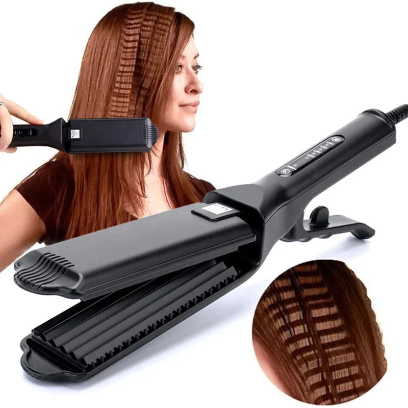 Ceramic Hair Corrugated Curling Iron