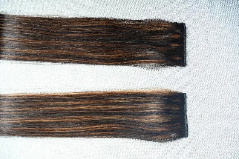 Premium Hair | Side Patches Clip-In Hair Extensions | Nish Hair