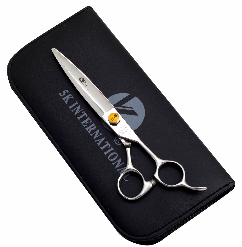 Professional 440c yellow Crystal 6.5"" Hairdressing Scissors