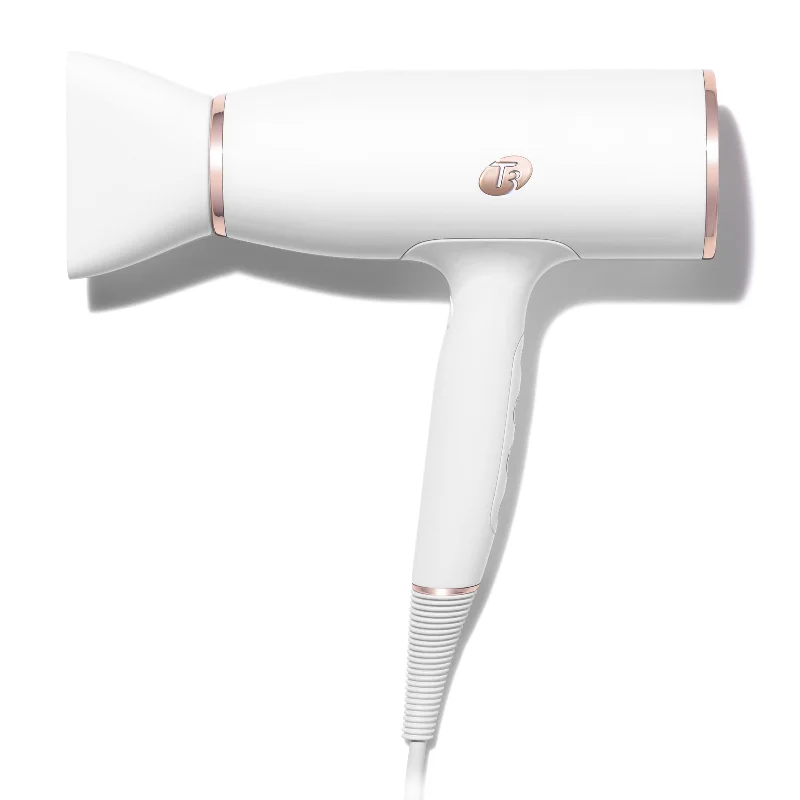 T3 AireLuxe Dryer White Rose Gold with Brushes