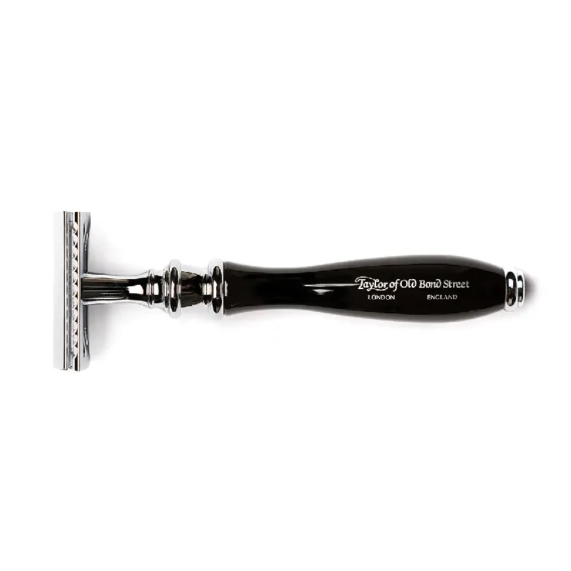 Taylor of Old Bond Street Victorian Safety Razor in Ivory / Black