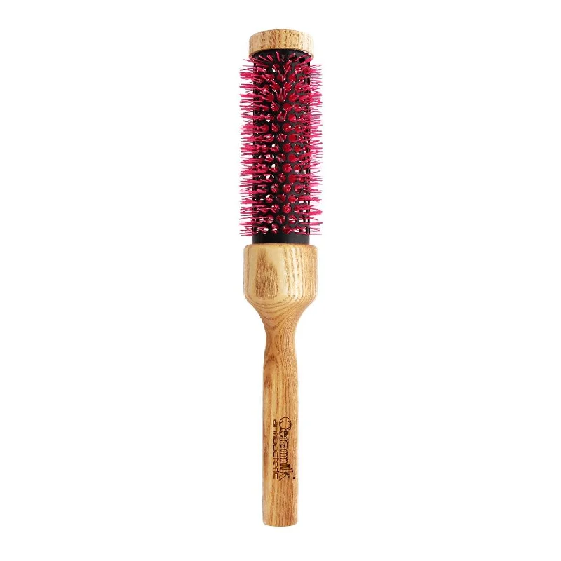 TEK Professional Antibacterial Ceramik Brush, Natural Ash Wood