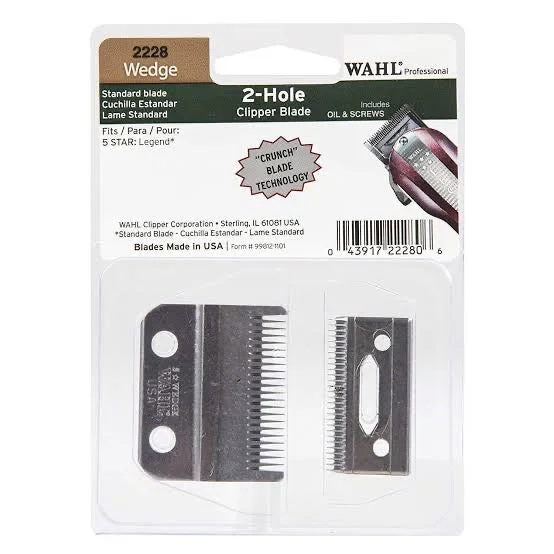 WAHL LEGEND WEDGE 2 HOLE FADE BLADE