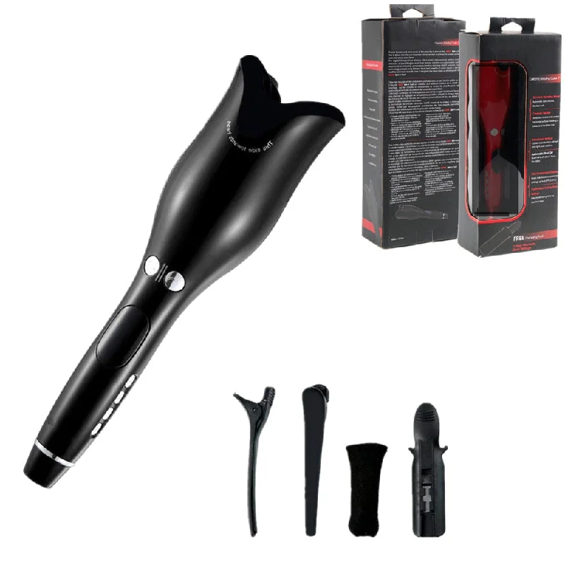 Auto Rotating Ceramic Hair Curler