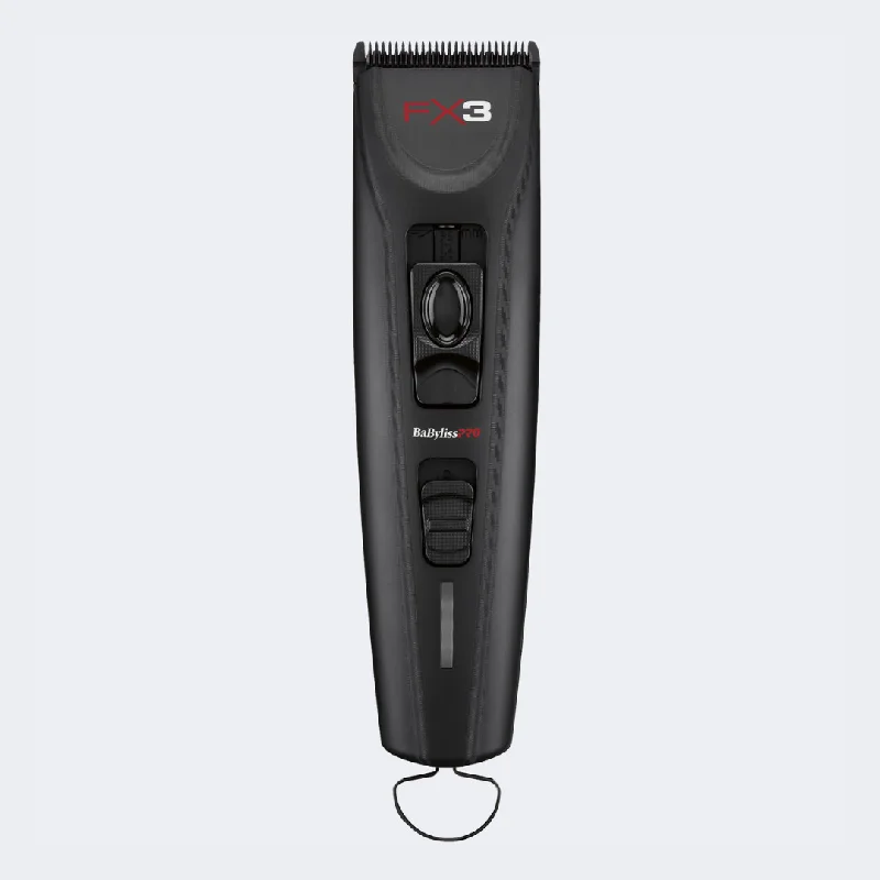 Babyliss Pro FX3 High Torque Cordless Clipper Black FXX3CB