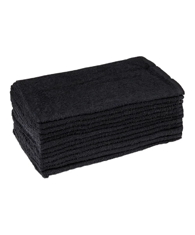 BLACK TOWELS edge