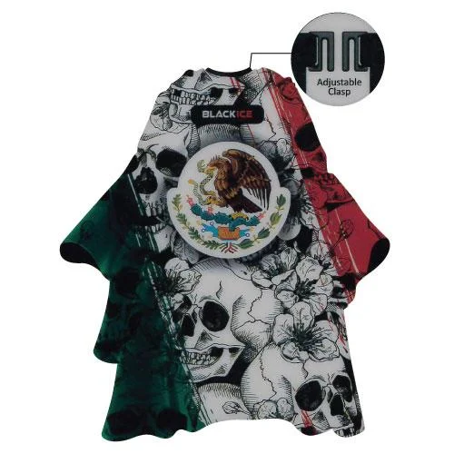 BlackIce Calaveras Barber Cape