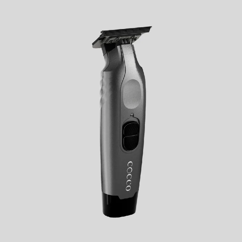 Cocco Veloce Pro Cordless Trimmer with Digital Gap Ambassador DLC Blade (CVPT) Gray