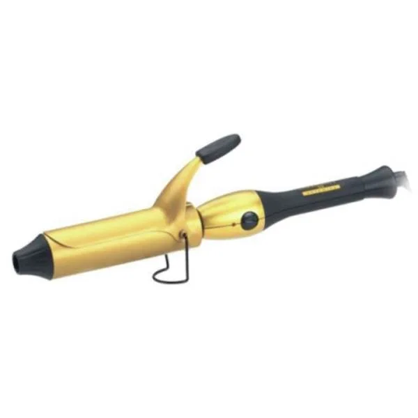 Gold N Hot 1-1/2"" 24K Gold Professional Spring Curling Iron