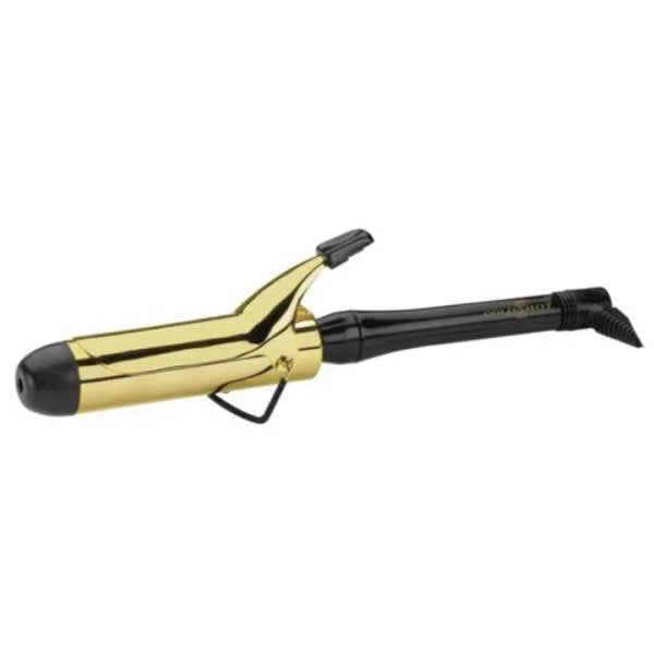 Gold N Hot 1-1/4"" 24K Gold Professional Spring Curling Iron