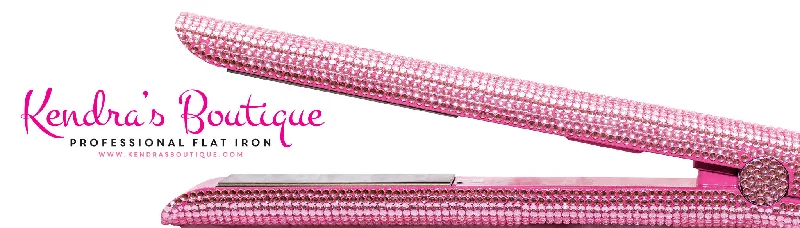 Hair Barb Pink Diamond Flat Iron