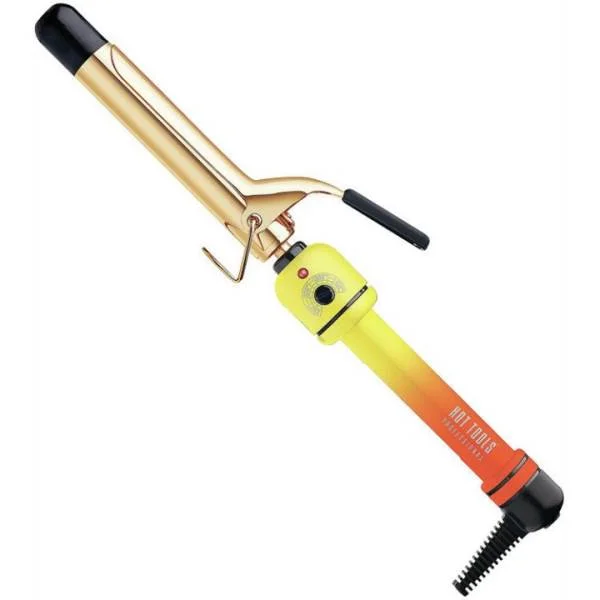 Hot Tools 24K Gold Salon Curling Iron/Wand 1""