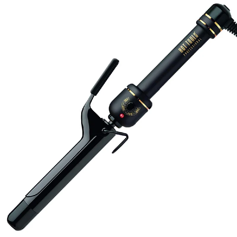 Hot Tools Black Gold Curling Iron/Wand 1""