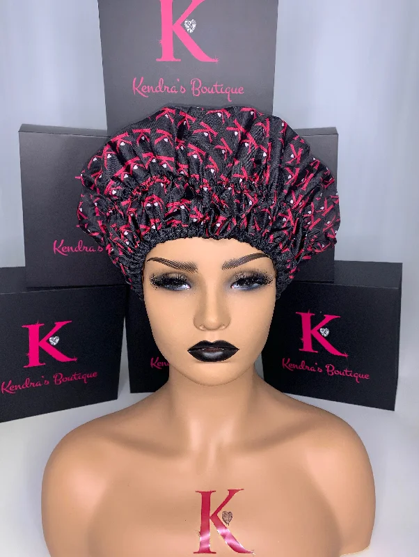 Logo Hair Barb Large Shower Cap