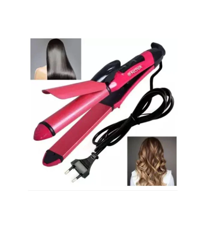 Nova- NHC-2009 2 in 1 Hair Straightener + Curler