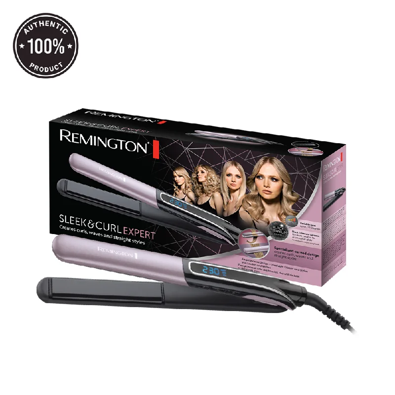 Remington- Sleek & Curl Expert Straightener (S6700)